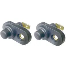 2 Interruptores Luz Porta Gol G2 Bola G3 G4 Parati Saveiro Voyage Fox Crossfox Spacefox luz cortesia