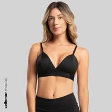 Top Alcinha Feminino com Forro Duplo Fitness Academia Zero Transparência Musculação Fitness Treino