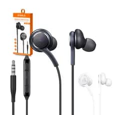 Fones de Ouvido com Fio Super Bass Microfone 3.5mm Intra-Auricular 1,2 Metros