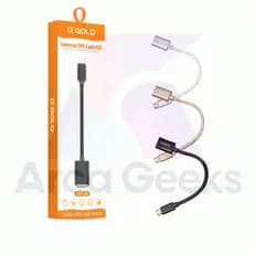 Cabo Adaptador OTG USB para Tipo C Universal Mouse Teclado Pendrive 3.0 Alta Velocidade Conector USB