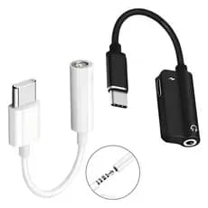 Cabo Adaptador USB-C P2 3,5mm Jack para Fone de Ouvido Compatível iPhone 15 16 Pro Max Arca Geeks