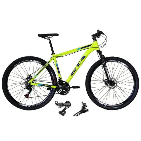 Bicicleta Aro 29 Gta Start Alumínio 21v Câmbios Shimano Freio a Disco - 15/17/19/21