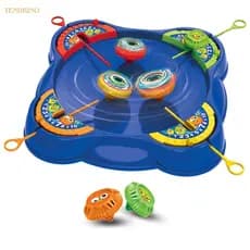 Jogo Super Pião Com Arena De Batalha Emocionante