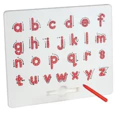 Lousa Mágica Magnética Grande Letras Para Alfabetização Magpad Alfabeto