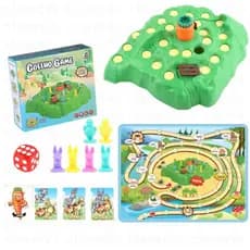 Jogo de Tabuleiro Armadilha Para Coelhos - Em PORTUGUÊS ORIGINAL Educativo  Interativo Pais e Filhos