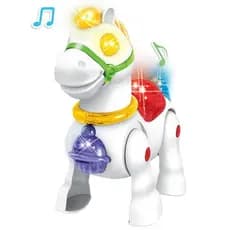 Cavalo Musical que Anda Com Luz e  Som