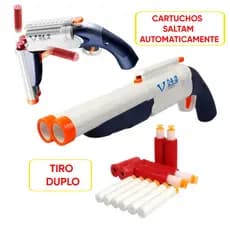 Arminha Rifle Tiro Duplo Cartucho Que Salta