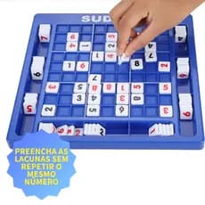 Sudoku Jogo de Raciocínio Tabuleiro Matemática - Número Game Braskit