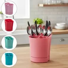 Porta Talheres Utensílios Divisor Talher Pratico Resistente Plastico