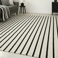 Tapete Sala/Quarto Grande 100% Algodão Lavável na Máquina