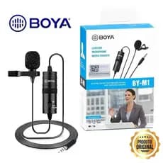 Microfone De Lapela Boya By-M1 Para Câmeras E Smartphones