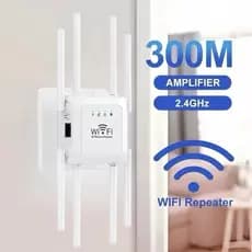 Repetidor Amplificador de Sinal WiFi 1200Mbps 6 Antenas Roteador Extensor Access Point Long Range
