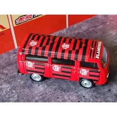 VW KOMBI T2 CUSTOM TIMES DO BRASIL MARCA CALIFÓRNIA JR ACOMPANHA EMBALAGEM DE ACETATO ESCALA 1.64 TAMANHO 7CM CUSTOM