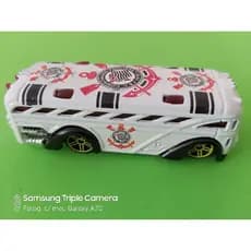 ônibus do Corinthians SP  marca hot wheels rodas giram portas não abrem escala 1.64TAMANHO 7cm produto novo