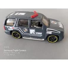 viatura rota PMSP hot wheels escalade escala 1.64 TAMANHO 7cm