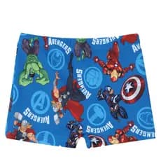 Sunga Shorts Infantil Praia Proteção UV Avengers Marvel Licenciado