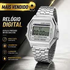 Relógio BONITO   Unissex masculino e feminino  LED com luz
