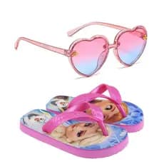 Chinelo infantil Frozen e oculos menina vários modelos feminina para sua filha , lancamento