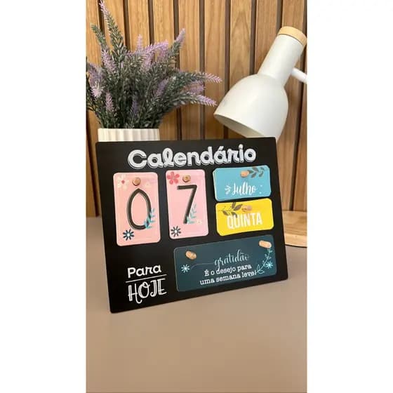 Calendário Permanente de mesa ref9186