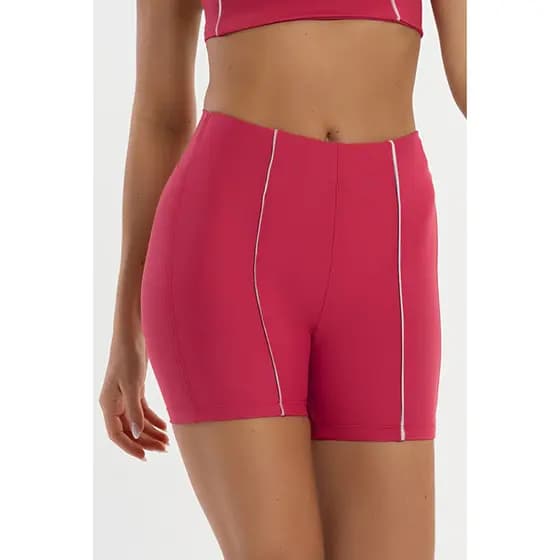 Shorts Jasmin Vermelho Lichia - Bechose