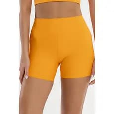 Shorts Lótus laranja Âmbar  - Bechose