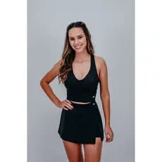 Shorts saia Line Essentials preto - ATL Fitness