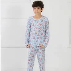 Pijama Frio Infantil Masculino Manga Longa Estampado