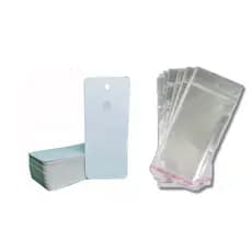 Tag Para Chaveiro 5x11 +saquinho 150 Peças