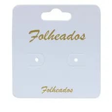 Tag Dior Brincos e conjuntos escrita Folheado 5,5x6 100 Unidades