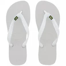 Chinelo Havaianas Brasil Brancas