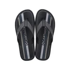 Chinelo Masculino Cartago Maiorca II Cinza/Preto/Azul