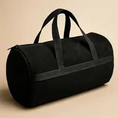 Bolsa Para Ferramentas Multifuncional em Lona Grossa Preta 20 cm x 40 cm