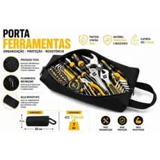 Bolsa Porta Ferramentas em Nylon Grosso1200 Reforçado