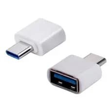 Adaptador OTG USB Tipo C ou Micro USB para Conexão Versátil - ENVIO IMEDIATO