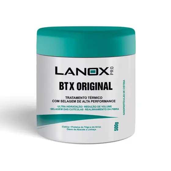 Lanox Pro - Btx Capilar Orgânico Original 500g