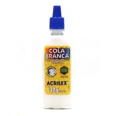 Cola Líquida Acrilex Branca 37 grs Lavável - Unidade