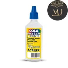 Cola Líquida Transparente para E.V.A e Isopor Acrilex 35 grs - Unidade
