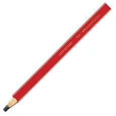 Lápis Carpinteiro Eco Faber Castell Madeira Reflorestada p/ Escritas em Superfícies, Madeiras, Papéis - Unidade