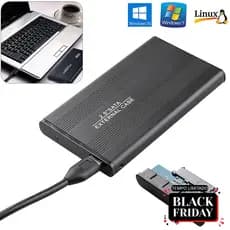 Case Hd Externo Notebook Sata 2.5 Usb 2.0 Gaveta Hd Slim Facil Instalação do HD