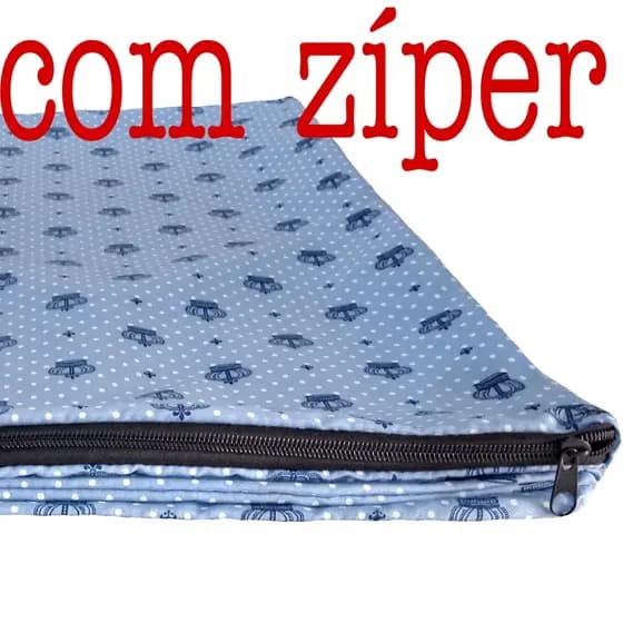 capa para colchão  pet 50x60cm capinha pra colchão de cachorro capa de tecido com zíper