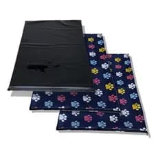 Cama impermeavel para cachorro grande tamanho gg 70x1m x 06 com 2 capas de tecido resistente