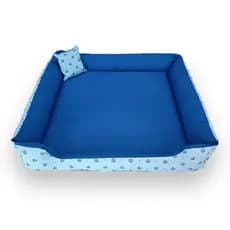cama para cachorro grande cama GG 95x95cm cama de cachorro até 40kg caminha com zíper