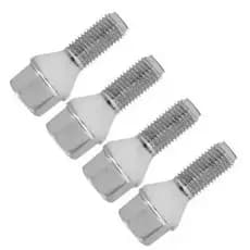 Parafuso Roda Fiat Palio Siena Strada Uno Cromado Kit C/ 4 Unidades