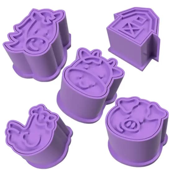 Ejetor Brigadeiro Fazendinha Cavalo Porco Celeiro Vaca Galinha
