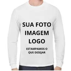Camiseta Manga Longa Dry Fit Personalizada Estampada Sublimação Total
