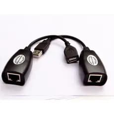 Cabo Extensor Usb Via Cabo De Rede Rj45 Até 45 Metros