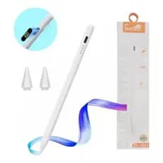 CANETA TOUCH STYLUS RECARREGAVEL UNIVERSAL CELULAR TABLET IPAD NOTEBOOK CAPACITIVA PONTA FINA DESENHAR BATERIA LONGA