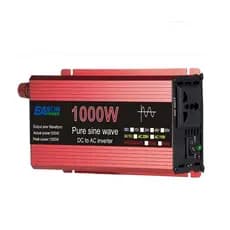 Inversor de Energia 1.000W 12/110V Onda Senoidal Pura Easun 60Hz Liga Aparelho Bivolt Pico Continuo de 500W