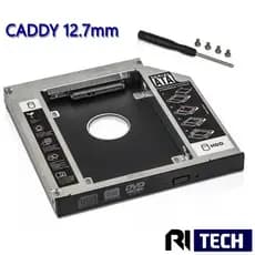 Adaptador Caddy 12,7mm para Notebook - remova gravadora do notebook