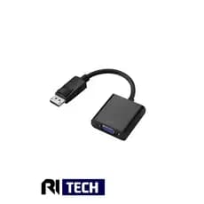 Conversor Displayport Macho X Vga 1080p Femea